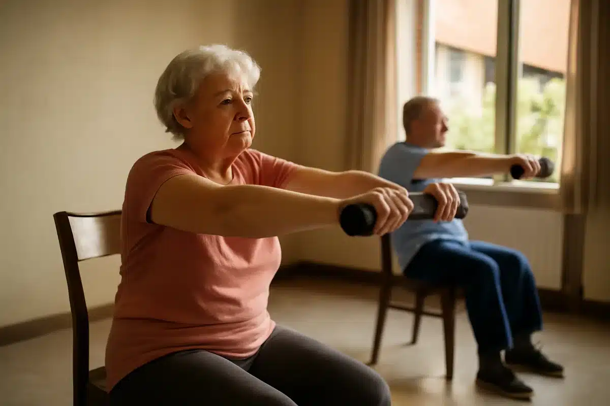 Quels bénéfices concrets attendre de la gym assise — La pratique régulière améliore plusieurs facultés utiles au quotidien. En travaillant les muscles des bras, des jambes et du tronc de façon douce, on renforce la capacité à réaliser des gestes usuels